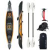 AQUA MARINA TOMAHAWK AIR-K 440 IKAYAK PACKAGE